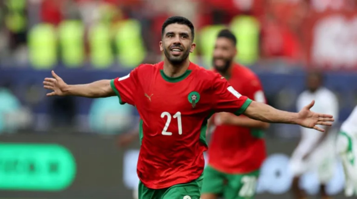 كريم البركاوي لاعب منتخب المغرب