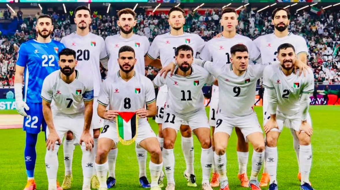 منتخب فلسطين والسعودية