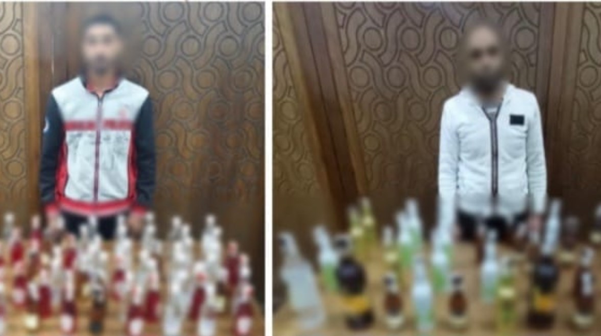 المتهمان ببيع خمور مغشوشة بالإسكندرية