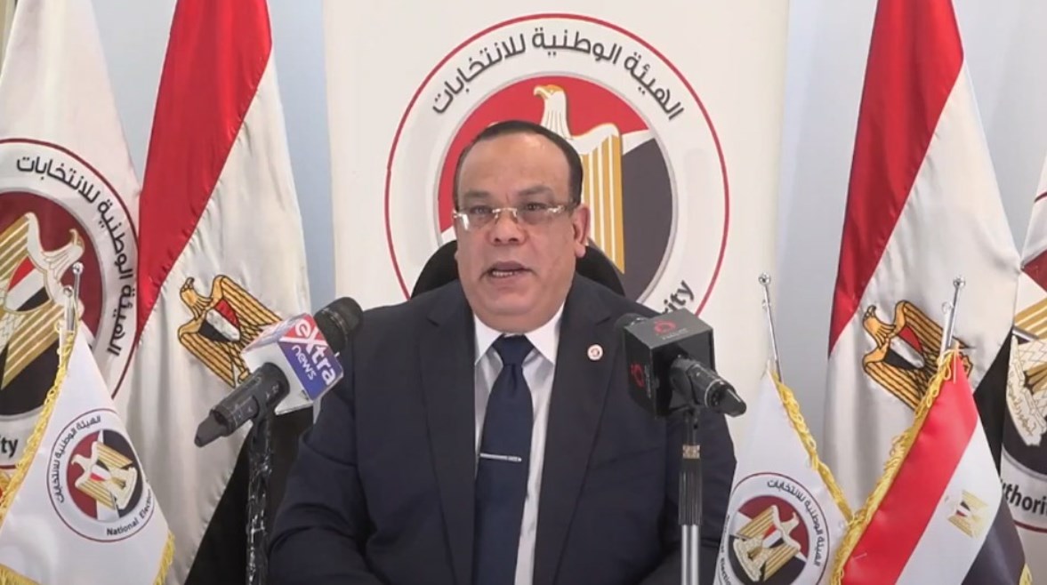 رئيس الهيئة الوطنية للانتخابات المستشار حازم بدوي