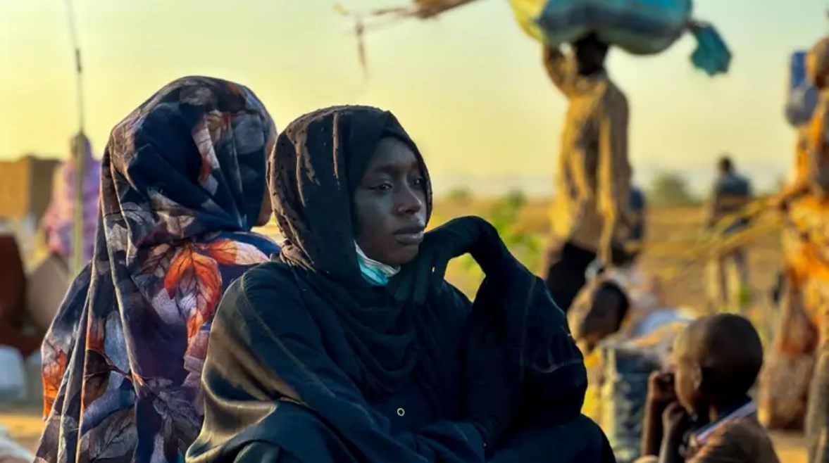 نازحون من الفاشر في السودان