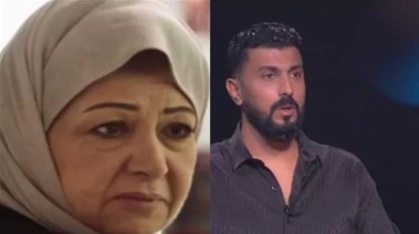 الفنانة عفاف شعيب و المخرج محمد  سامي 