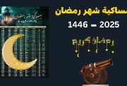 إمساكية رمضان 2025 في القاهرة pdf