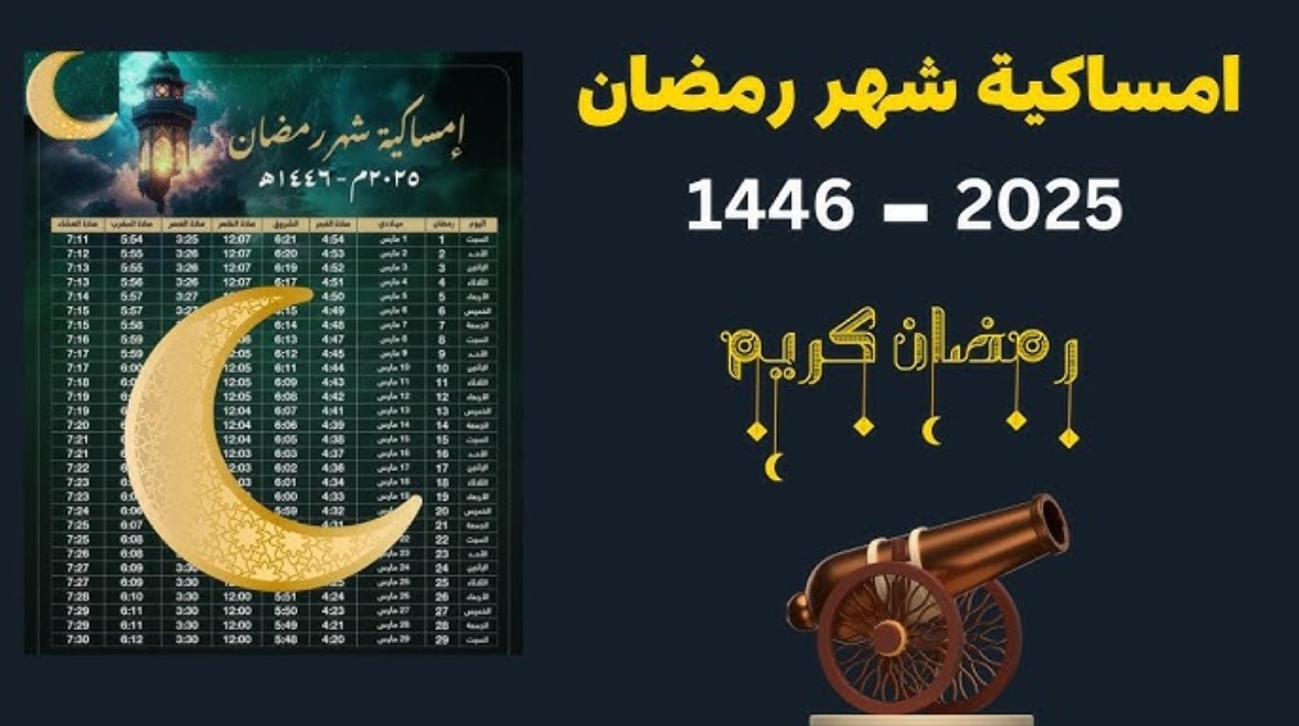 إمساكية رمضان 2025 في القاهرة pdf