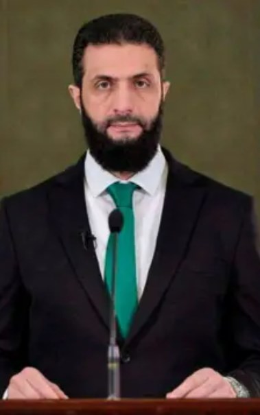 الرئيس السوري أحمد الشرع