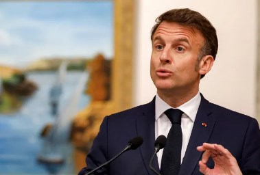 الرئيس الفرنسي إيمانويل ماكرون
