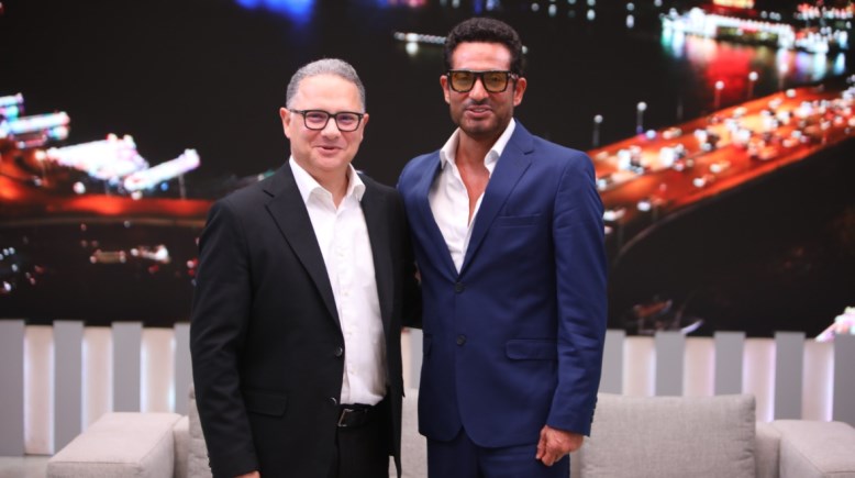 عمرو سعد مع شريف عامر 