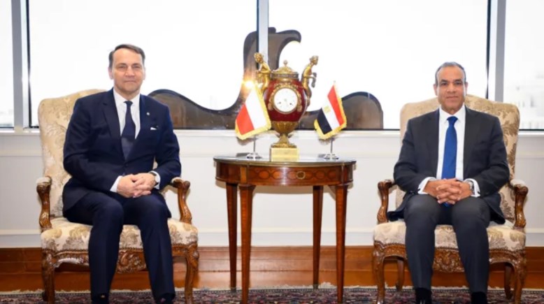 وزير الخارجية ونظيره البولندي