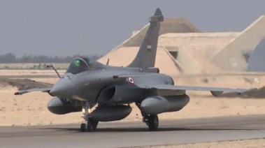مقاتلة رافال في صفوف الجيش المصري