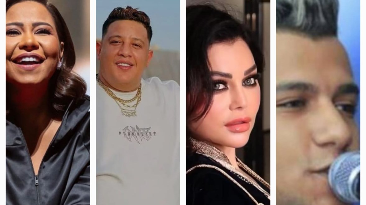 عصام صاصا وهيفاء وحمو بيكا وشيرين عبدالوهاب عصام صاصا وهيفاء وحمو بيكا وشيرين عبدالوهاب