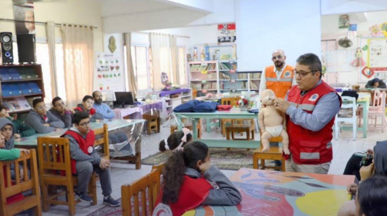 إحدى فعاليات المشاركة المجتمعية التي تنظمها هيئة الإسعاف