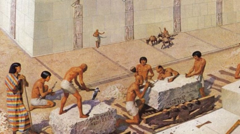 العمال في مصر الفرعونية 