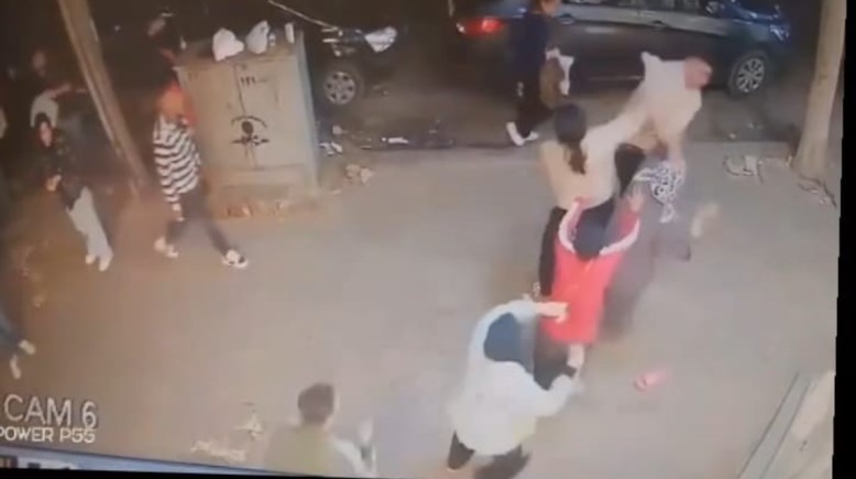 جانب من الفيديو المتداول