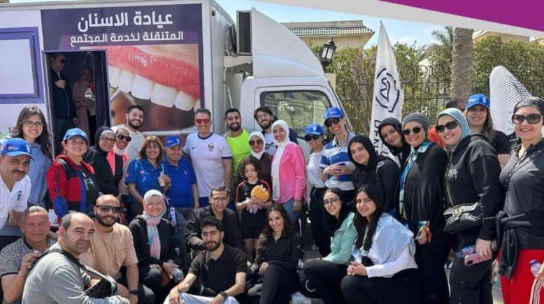 الجامعة البريطانية تنظم قافلة طبية 