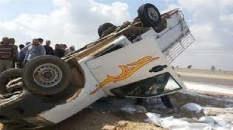 انقلاب سيارة -أرشيفية