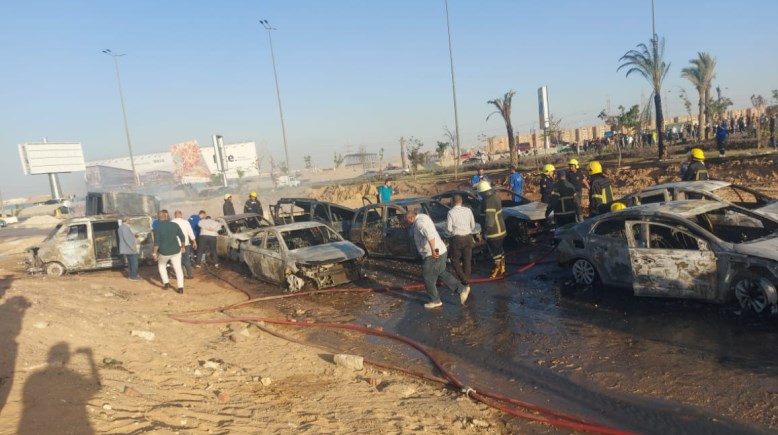 انفجار خط الغاز بأكتوبر