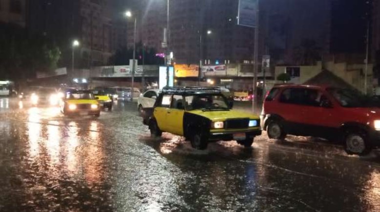 أمطار في الإسكندرية- أرشيفية