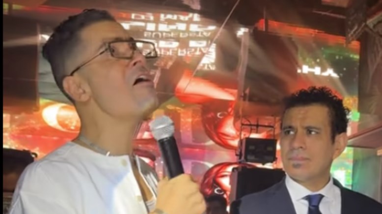 صورة حسن شاكوش من المقطع المتداول