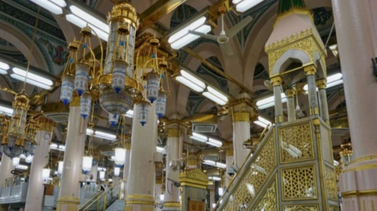 منبر النبي صلي الله عليه وسلم