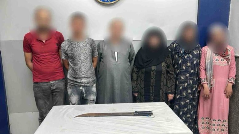 المتهمون في واقعة مسجد السلام