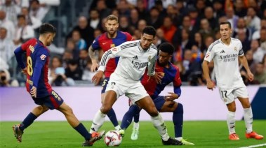  ريال مدريد وبرشلونة 