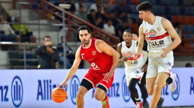 الأهلي والزمالك في السلة