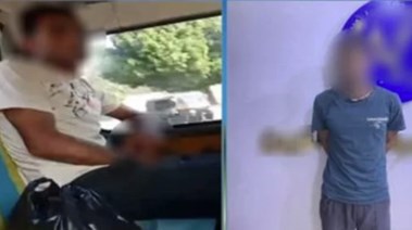شاب ارتكب فعل خادش داخل ميكروباص