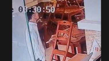 كاميرات مراقبة ترصد اللص