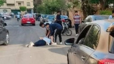 اعتداء طفل المرور على شاب