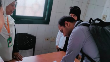 مرور فريق الحوكمة على مستشفيات أسوان