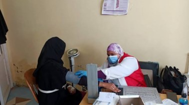 جانب من مبادرة فحص المقبلين علي الزواج