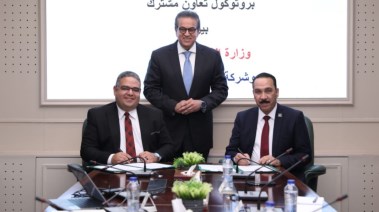 وزير الصحة خالد عبدالغفار يشهد بروتوكول تعاون مع ميرك ليميتد مصر