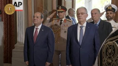 مراسم استقبال رسمية للرئيس السيسي في اليونان