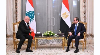 الرئيس عبدالفتاح السيسي ونظيره اللبناني جوزيف عون