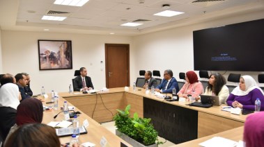 اجتماع نائب وزير الصحة والسكان الدكتور محمد الطيب
