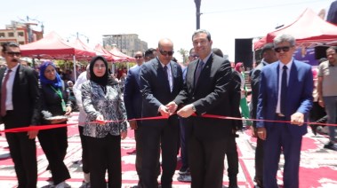 وزير العمل ومحافظ دمياط
