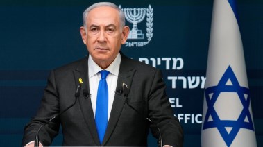 رئيس الوزراء الإسرائيلي بنيامين نتنياهو