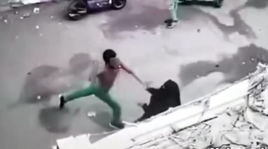 جانب من الفيديو المتداول