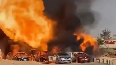 انفجار خط الغاز بأكتوبر