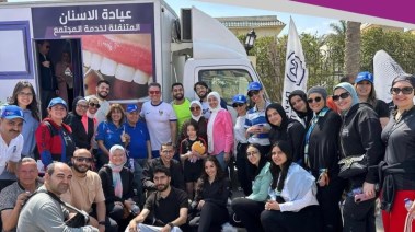 الجامعة البريطانية تنظم قافلة طبية 