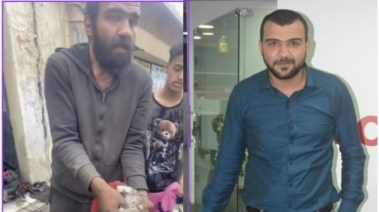 أبو عزة قبل وبعد تدهور حالته