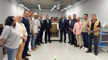 نقل كنوز توت عنخ آمون للمتحف المصري الكبير