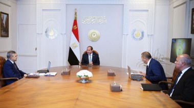 الرئيس السيسي ورئيس هيئة قناة السويس