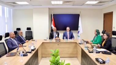 وزير التعليم مع رئيس الجهاز المركزي للتنظيم والإدارة