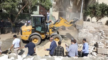 فتح شوارع أبو قرقاص بالمنيا استجابة لشكاوى المواطنين
