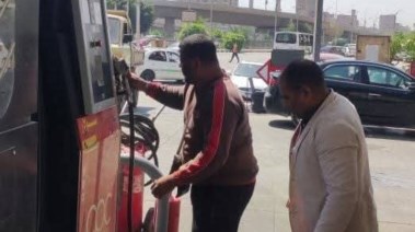 محطة بنزين بالمنيا 