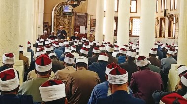 اجتماع وكيل وزارة الأوقاف بكفرالشيخ بالائمة 