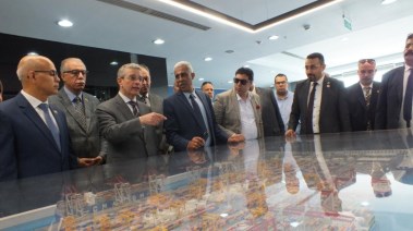 رئيس مصلحة الجمارك، أحمد أموي خلال الجولة