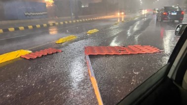 السيول في الإسكندرية