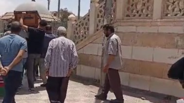تشيع  جثمان منة أيمن ضحية انفجار خط الغاز بأكتوبر